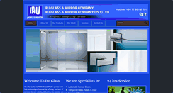 Desktop Screenshot of iruglass.com